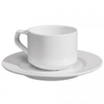 Kaffeetasse und -untertasse "Base"