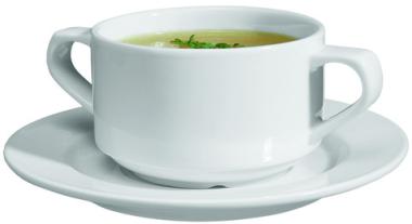 Suppentasse und -untertasse "Base" 
