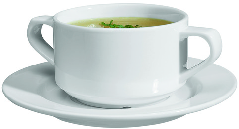 Suppentasse und -untertasse "Base" 